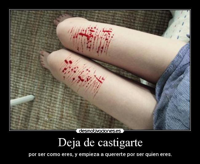 Deja de castigarte -