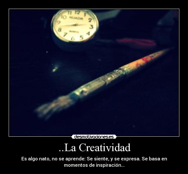 ..La Creatividad - 