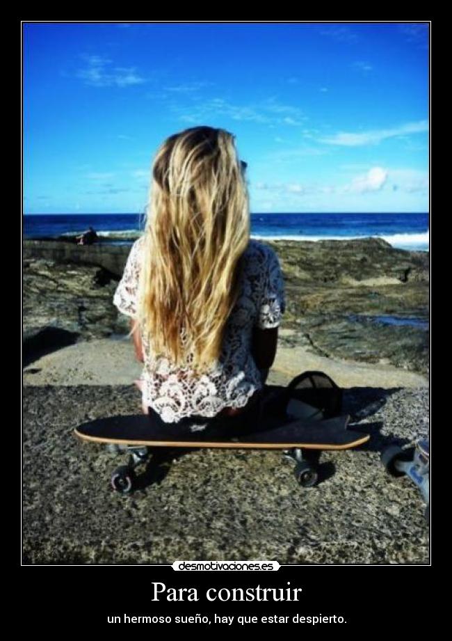 Para construir -