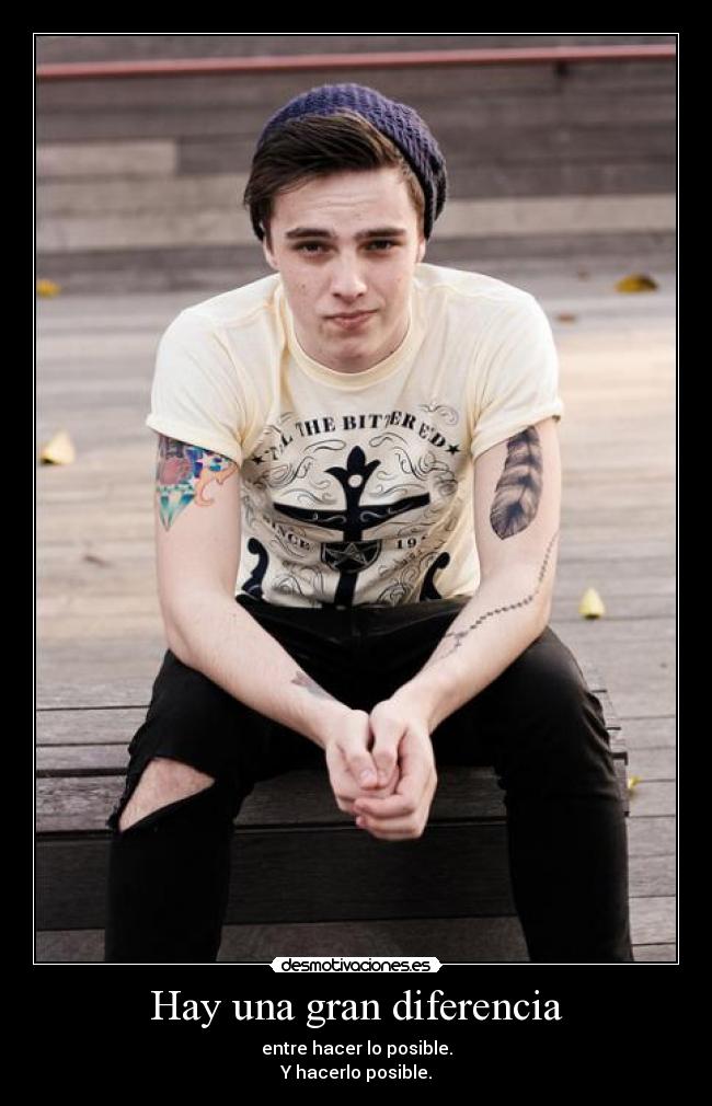 Hay una gran diferencia -