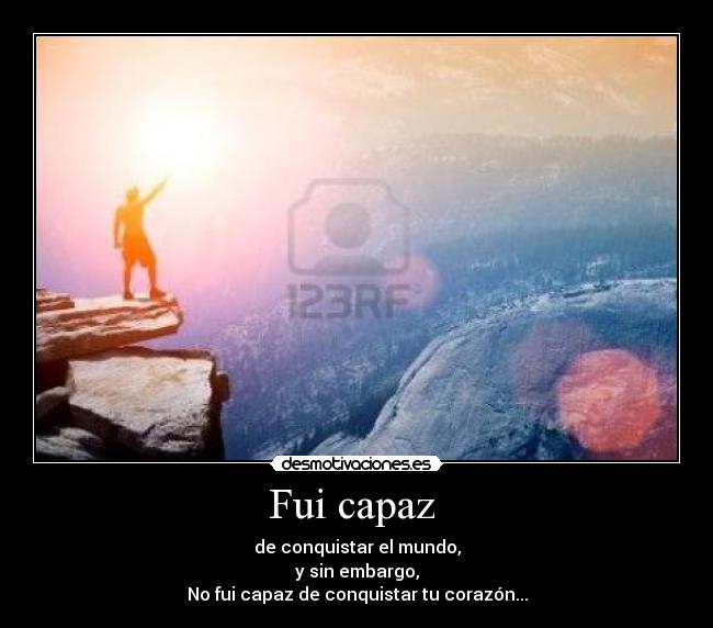 Fui capaz  - 