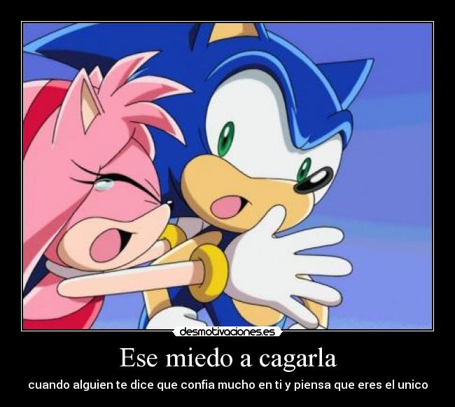 Ese miedo a cagarla - cuando alguien te dice que confia mucho en ti y piensa que eres el unico