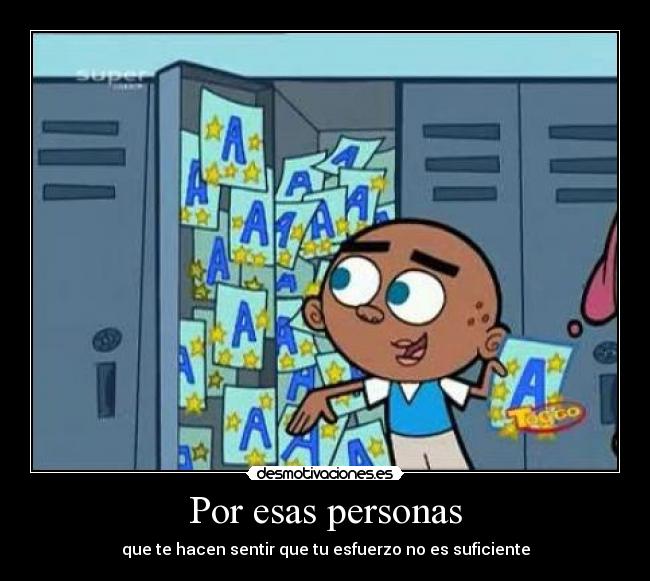 Por esas personas - 