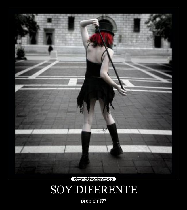 SOY DIFERENTE -