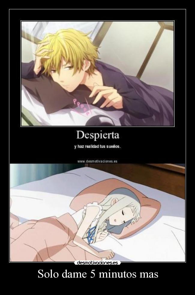 Solo dame 5 minutos mas - 