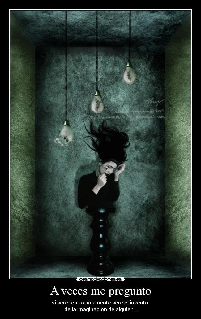 A veces me pregunto -