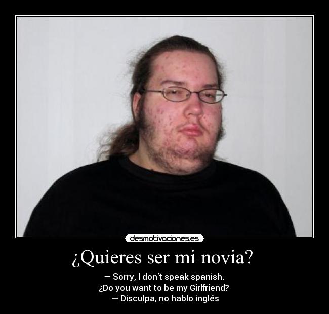 ¿Quieres ser mi novia? -