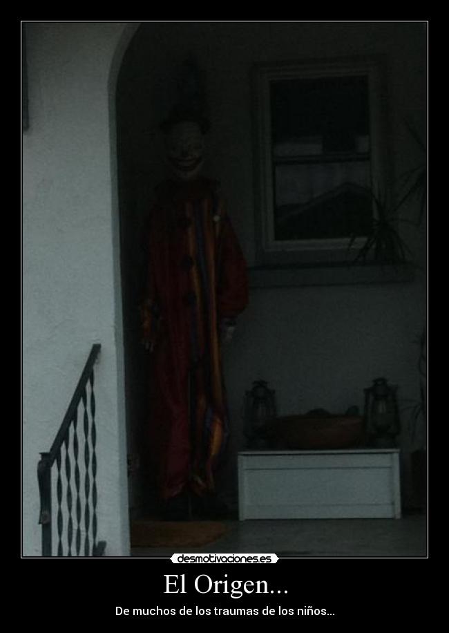 El Origen... - De muchos de los traumas de los niños...