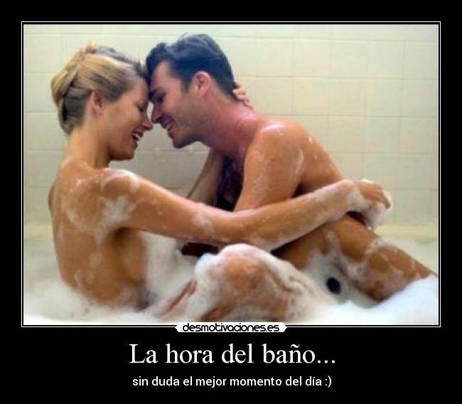 La hora del baño... - sin duda el mejor momento del día :)