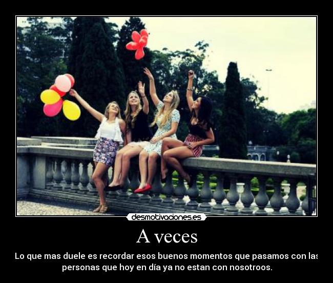 A veces -
