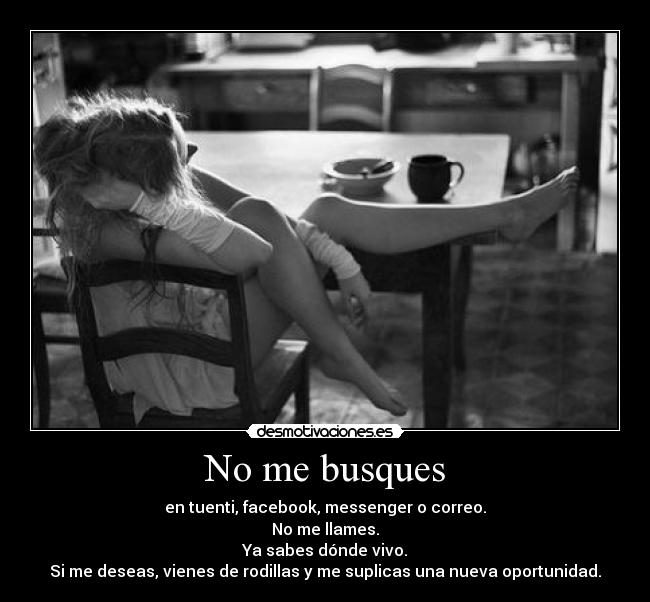 No me busques - 