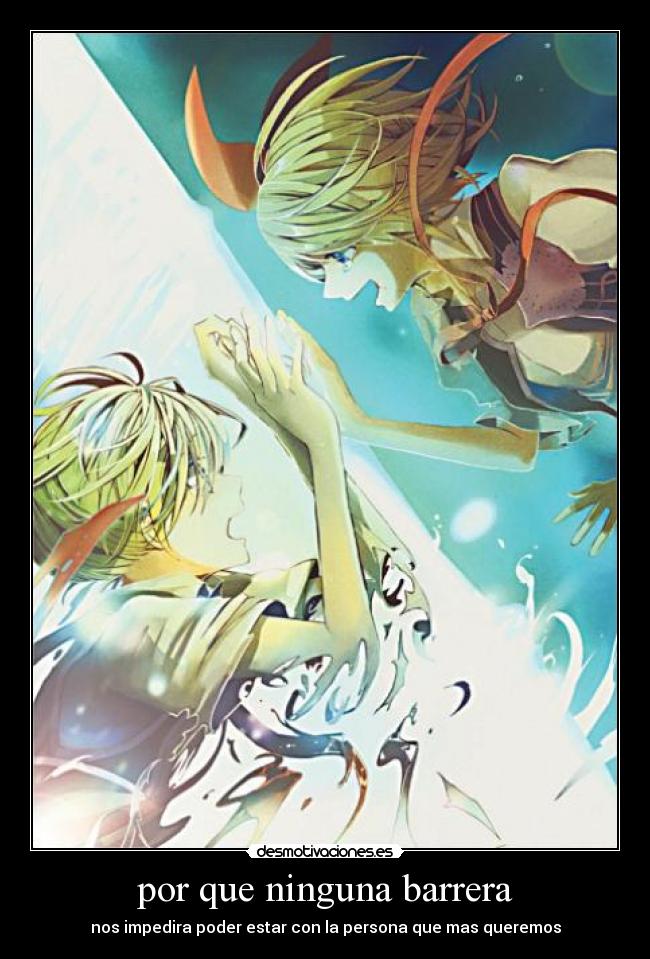 por que ninguna barrera - 