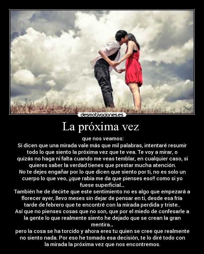 La próxima vez  - 