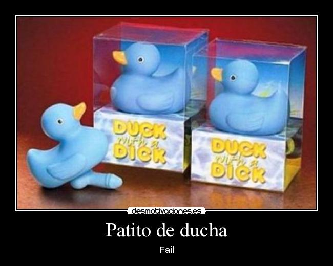 Patito de ducha - 