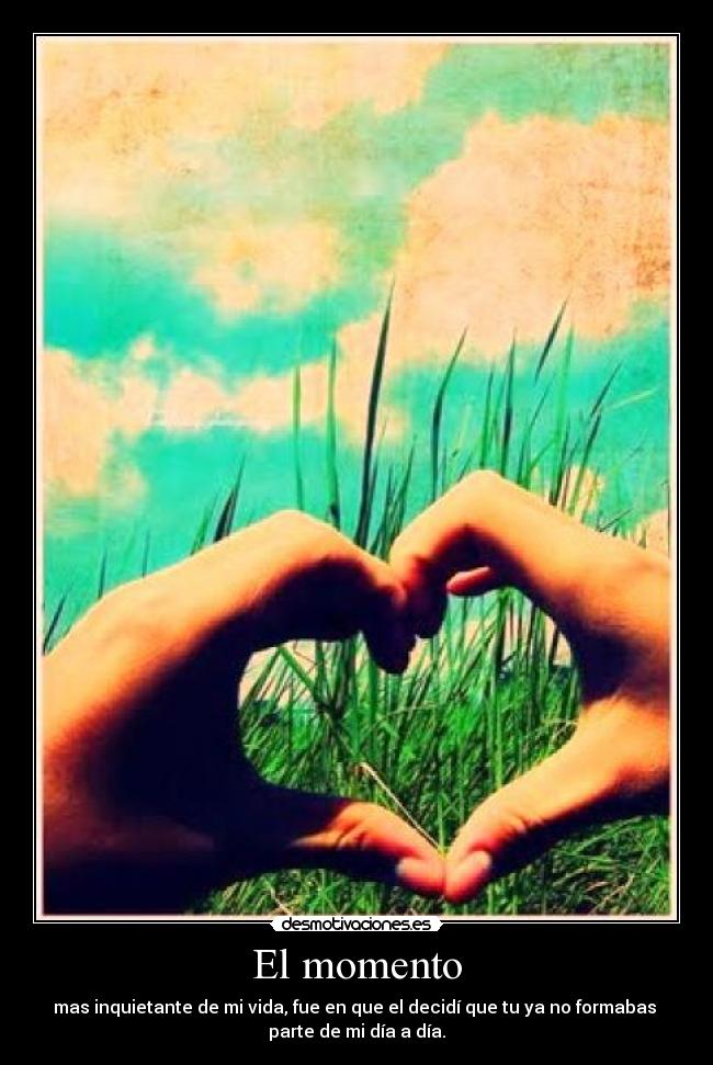 El momento - 