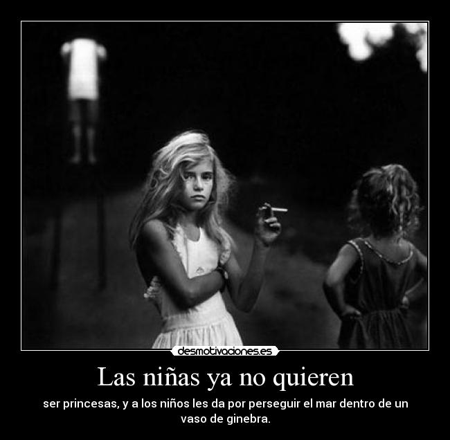 Las niñas ya no quieren - 