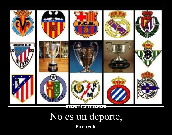 No es un deporte, - 