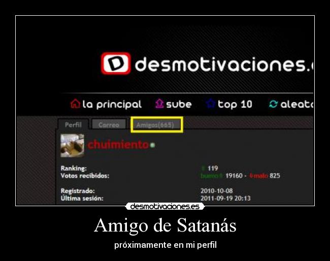 Amigo de Satanás - 