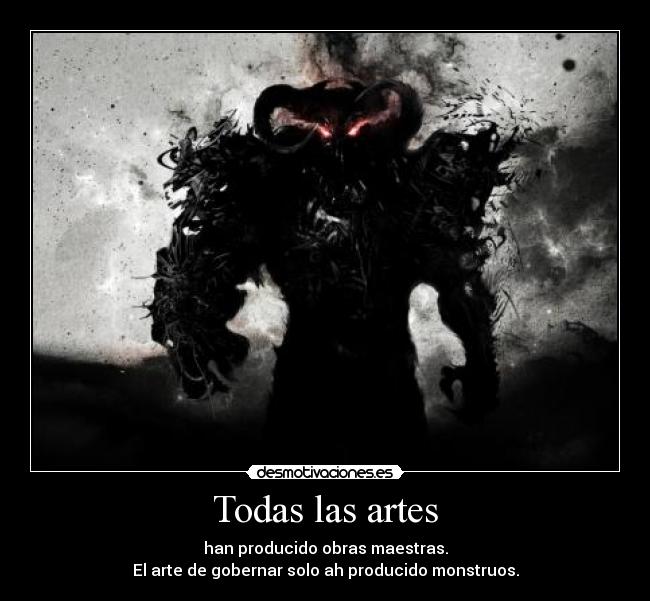 carteles monstruos desmotivaciones