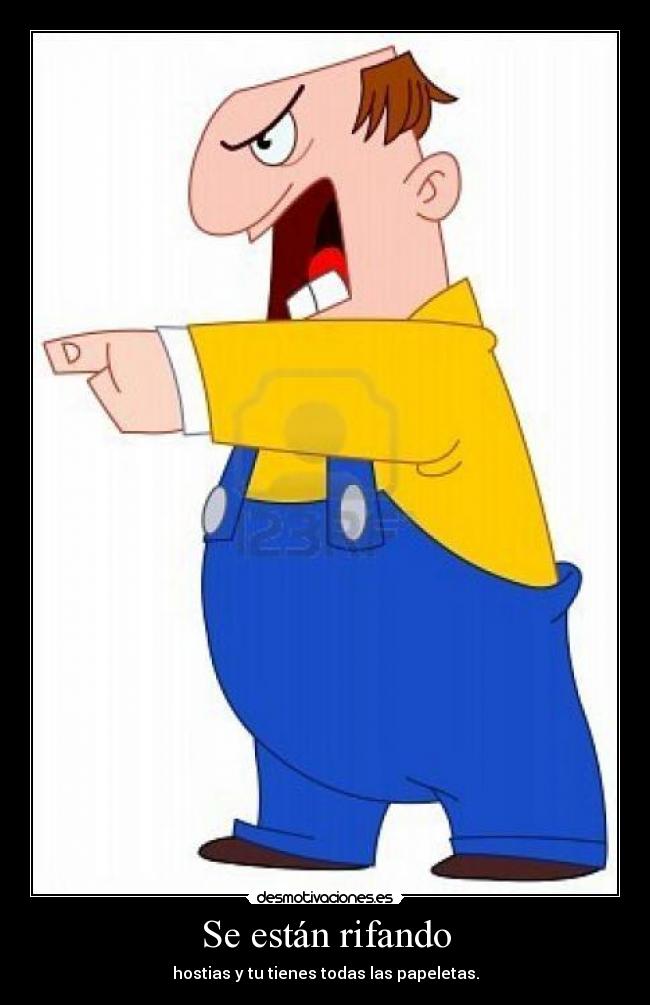 Se están rifando - hostias y tu tienes todas las papeletas.