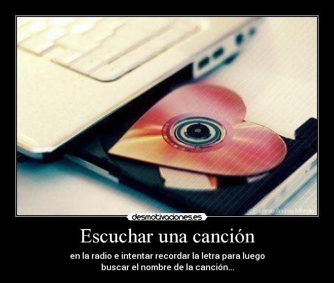 Escuchar una canción - 