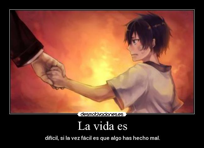 carteles vida exorcist rin desmotivaciones