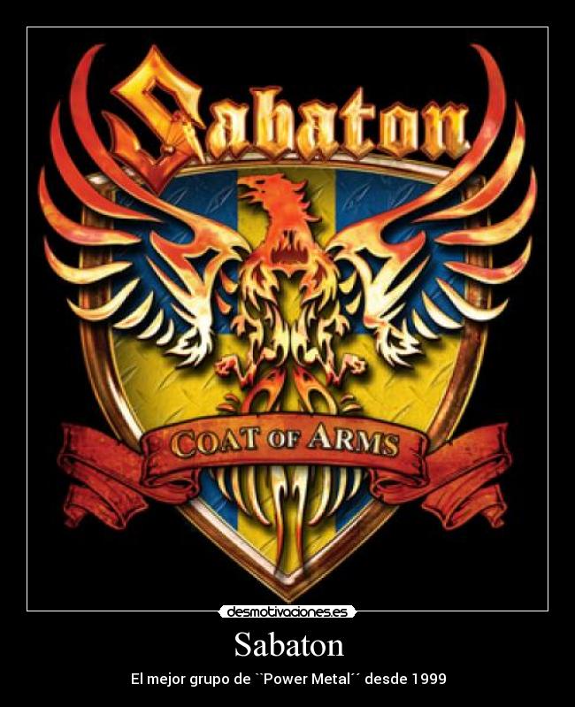Sabaton - El mejor grupo de ``Power Metal´´ desde 1999