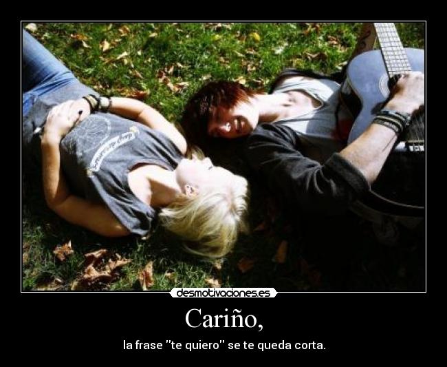Cariño, -