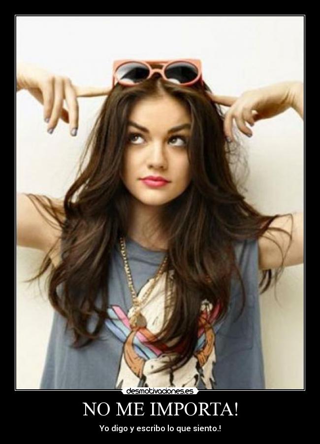 NO ME IMPORTA! - 