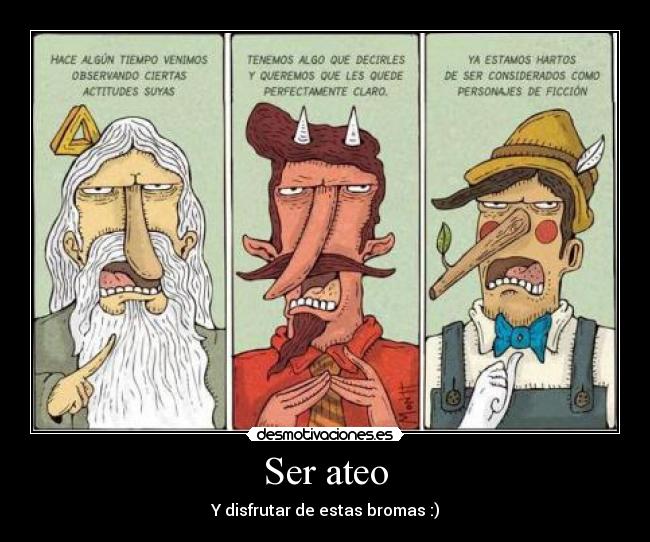 Ser ateo -