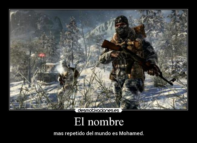 carteles nombre repetido mohamed desmotivaciones