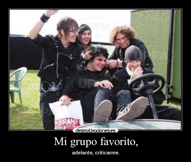 Mi grupo favorito, -