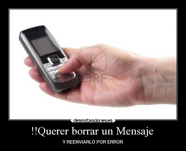 !!Querer borrar un Mensaje  - 