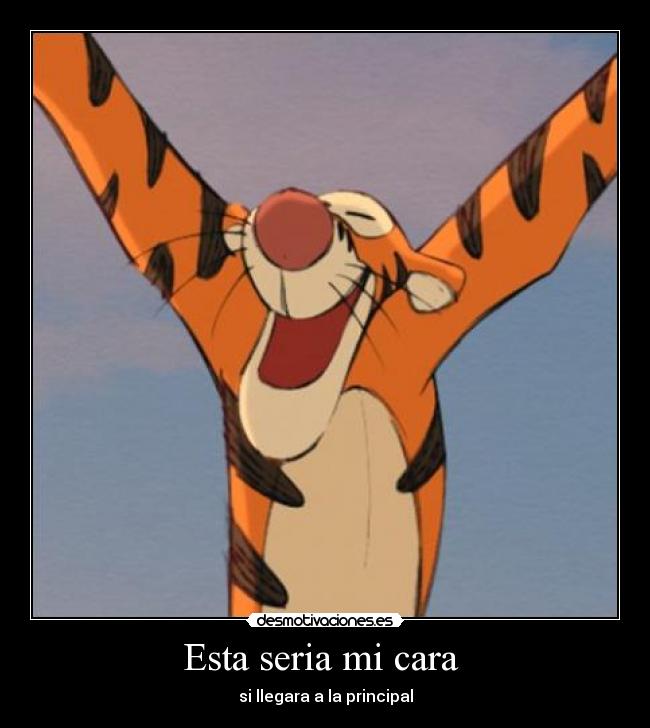 Esta seria mi cara -