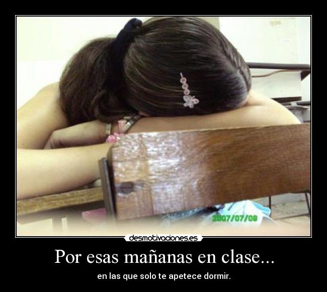 carteles dormir buaaah zzzzzzz apetece cansado desmotivaciones