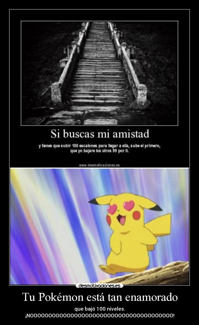 Tu Pokémon está tan enamorado - 