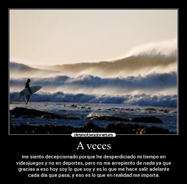 A veces -
