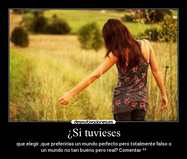 ¿Si tuvieses - 