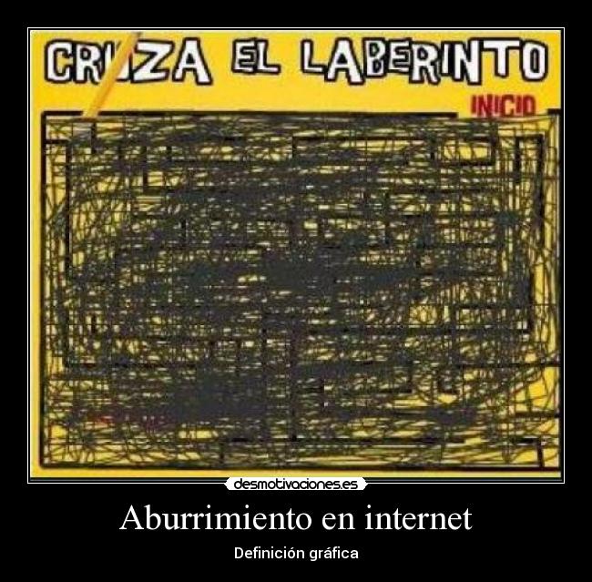 Aburrimiento en internet -