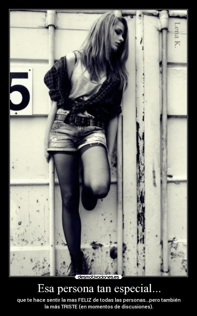 Esa persona tan especial... - 