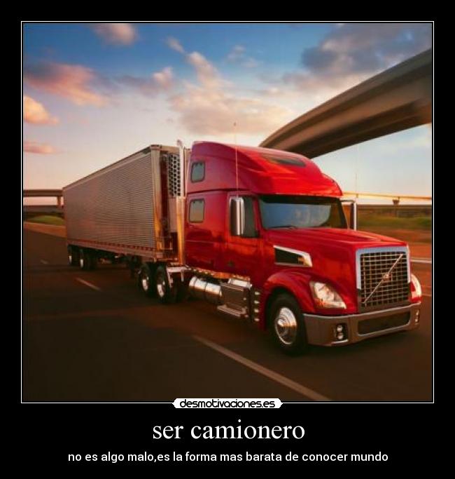 ser camionero -