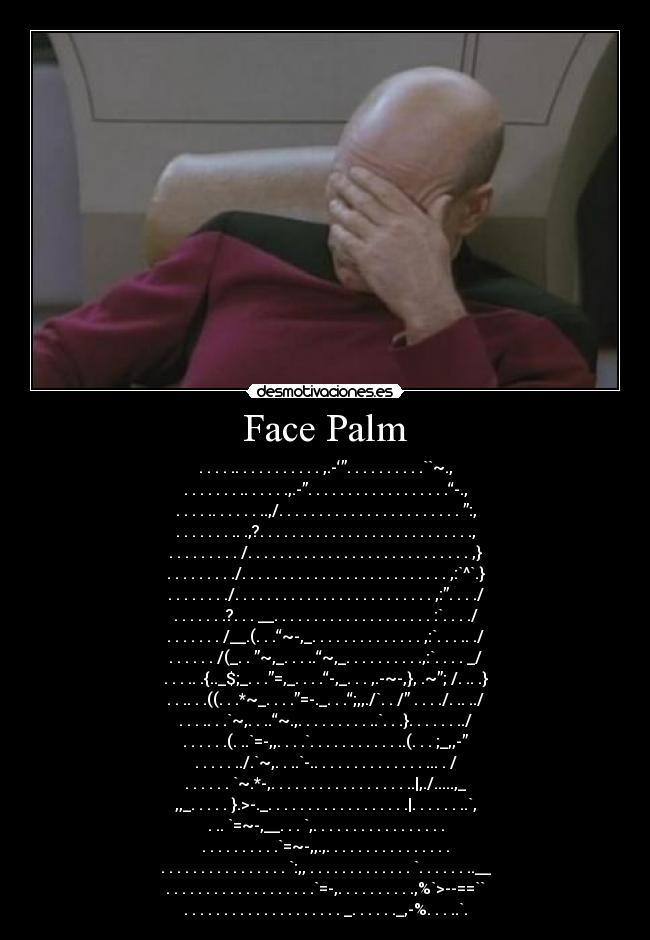 Face Palm -