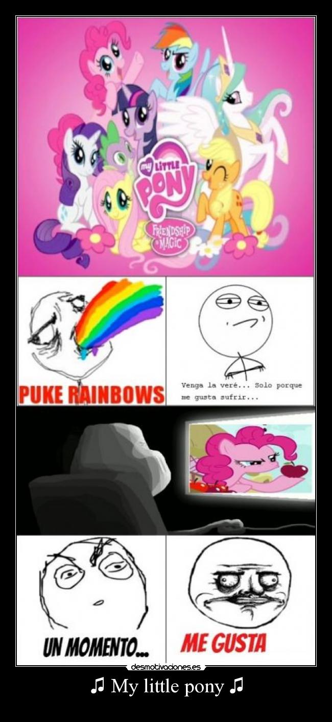 carteles little pony friendship is magic desmotivaciones