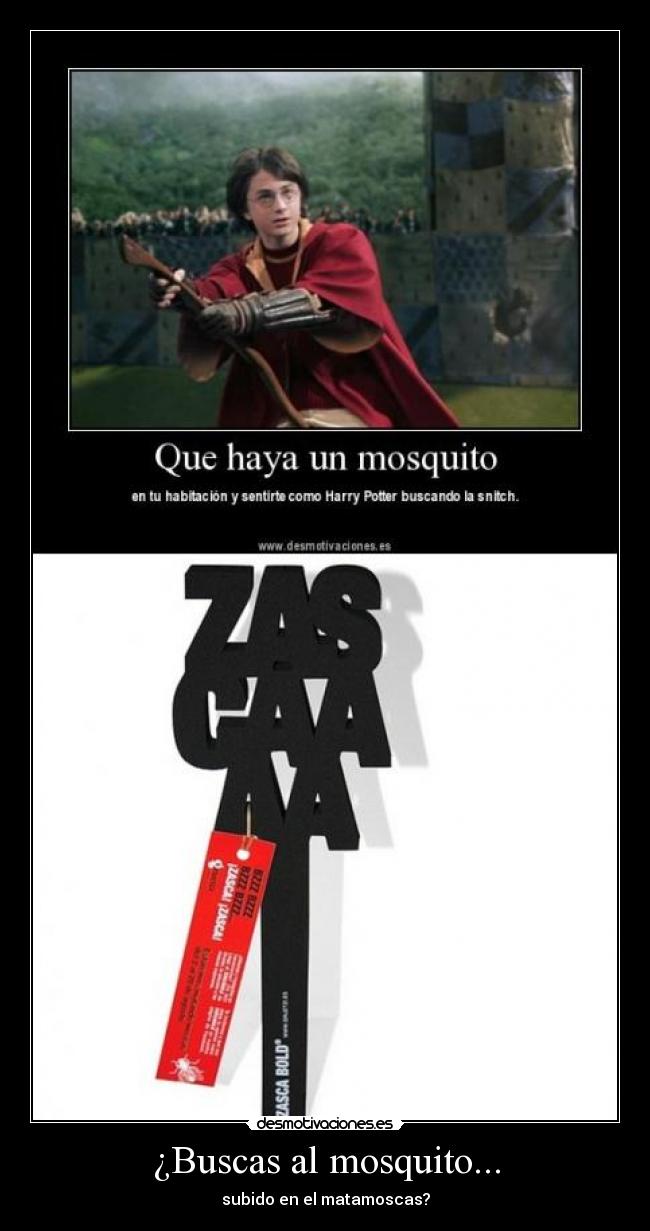 ¿Buscas al mosquito... -