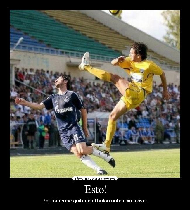 carteles futbol desmotivaciones