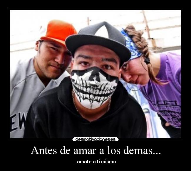 Antes de amar a los demas... -