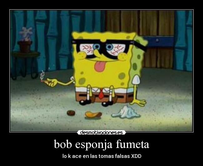 bob esponja fumeta -