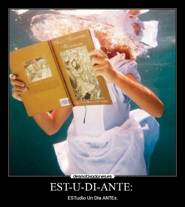 EST-U-DI-ANTE: - ESTudio Un DIa ANTEs.