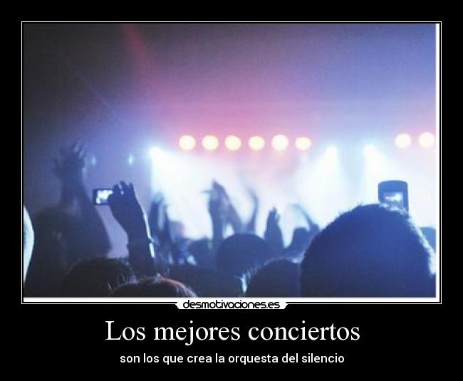 Los mejores conciertos - 