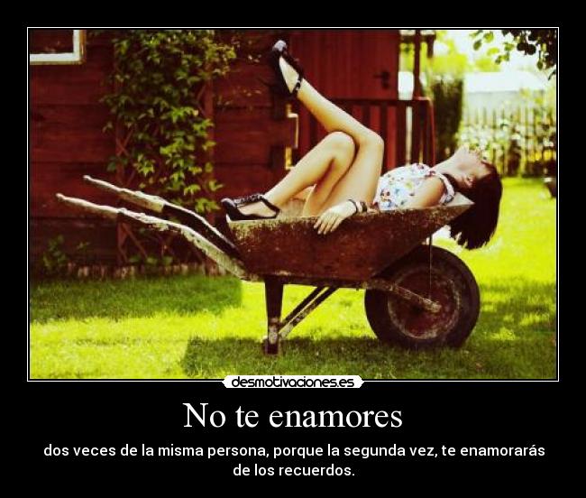 No te enamores - 